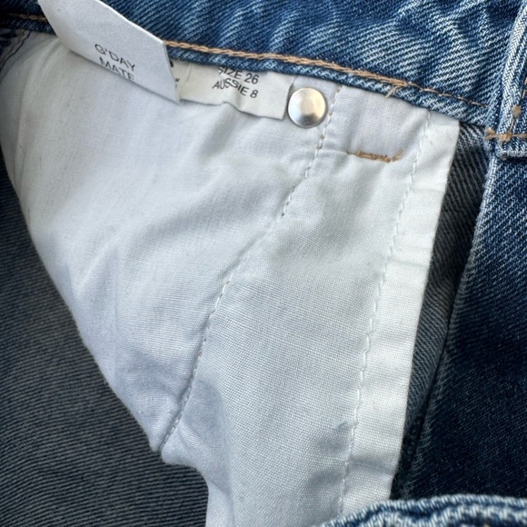 Rolla’s High Mini Denim Slim Fit Skirt Size 26 - Picture 5 of 6